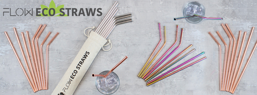 Copper Drinking Straws - Reusable & Environment Friendly Straws