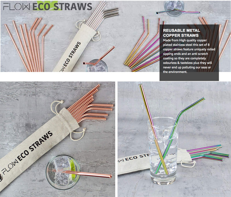 Metal Straws - The benefits of switching to reusable straws - The Kitchen  Gift Company